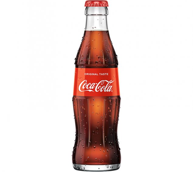 Cola 0,3 l aus Glasflasche